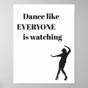 A dança como TODOS está olhando - poster