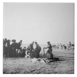 A dança de fantasma, South Dakota, 1890 (foto de