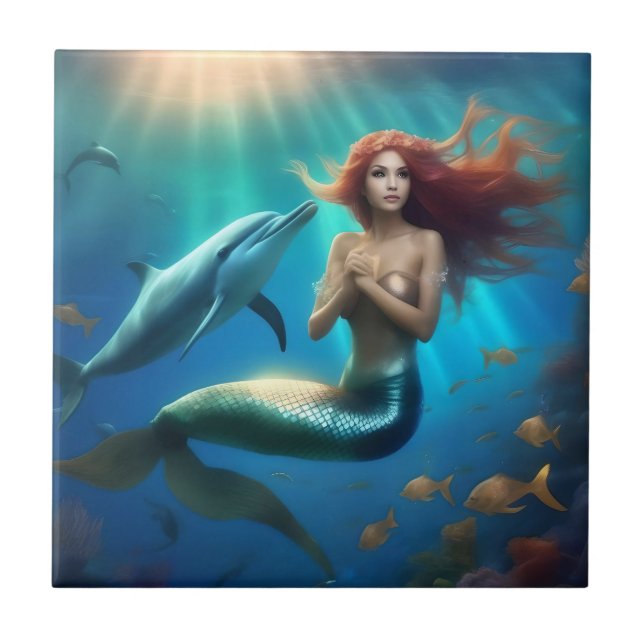 "A dança do Oceano: Uma Sereia e a Viagem dos Golf (Frente)