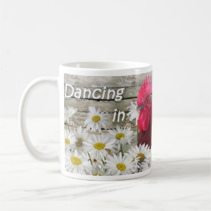 A dança nova na caneca de café de LP Marans dos