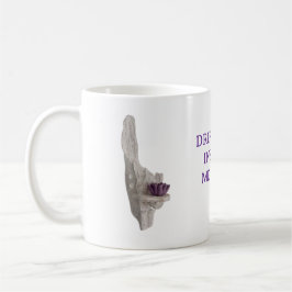 A DERIVA ME INSPIRA TODOS OS DIAS. CANECA DE CAFÉ