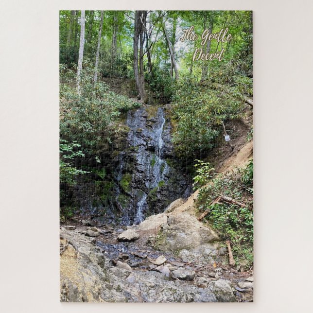 A Descida Gentil - Quebra-cabeça de Ember Silencio (Vertical)