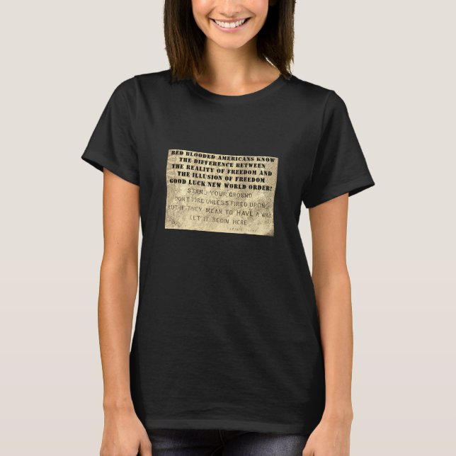 A diferença (escura) da camisa (Frente)
