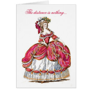 A distância não é nada cartão