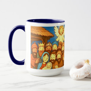 A Edição Limitada Caneca de Natal 15oz A Noite San