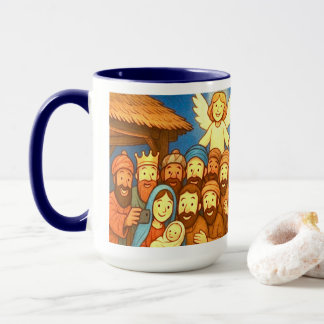A Edição Limitada Caneca de Natal 15oz A Noite San