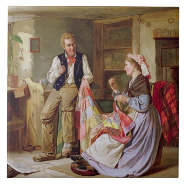 A edredão de retalhos (Frente)