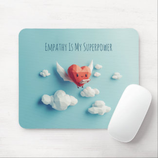 A Empatia É A Minha Superpotência UX Mouse Pad