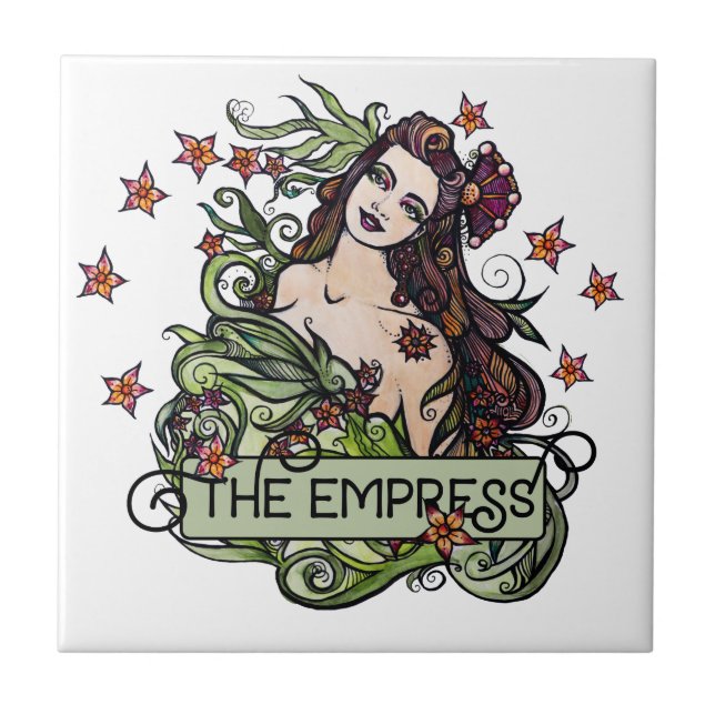 A Empress Tarot Card (Frente)