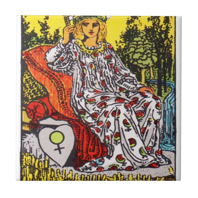 A Empress Tarot Card (Frente)