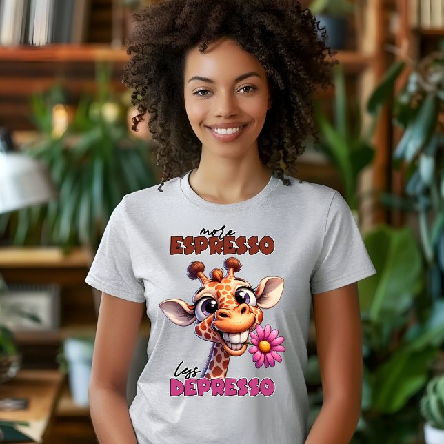 A Engraçada Camiseta Girafa (Criador carregado)