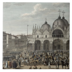 A entrada do francês em Veneza e no roubo