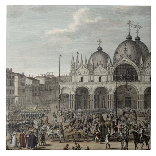 A entrada do francês em Veneza e no roubo (Frente)