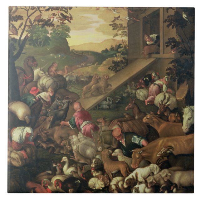 A entrada dos animais na arca (Frente)