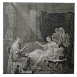 A entrevista de Augustus e de Cleopatra, gravada