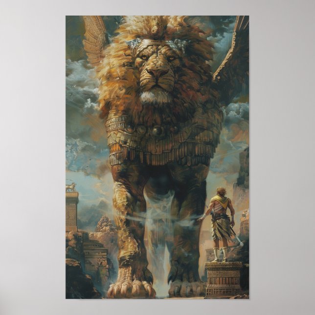A Epic de Gilgamesh inspirou a Poster (Frente)