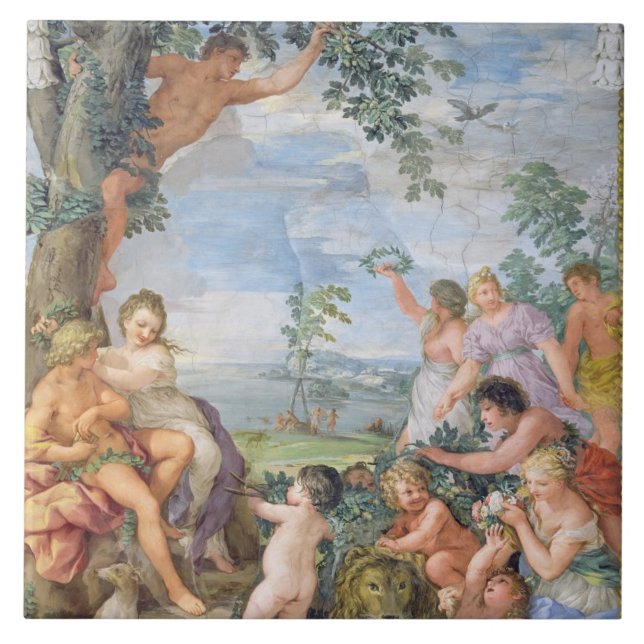 A época dourada (fresco) (Frente)