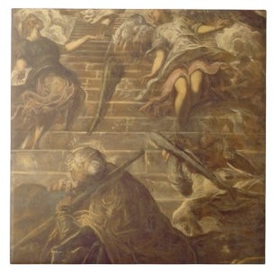 A escada de Jacob (óleo em canvas)