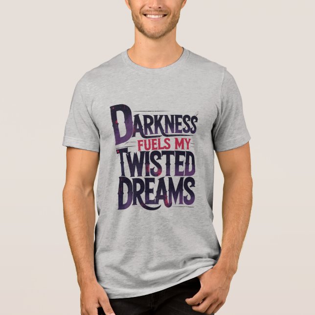 A Escuridão Comanda Os Meus Sonhos Torcidos (Frente)