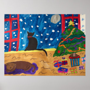 À Espera De Poster De Natal