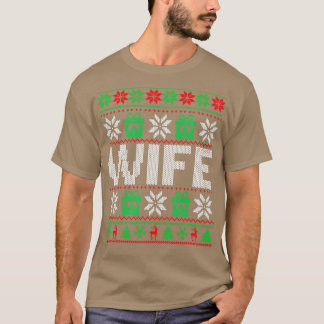 a esposa feia suéter de Natal