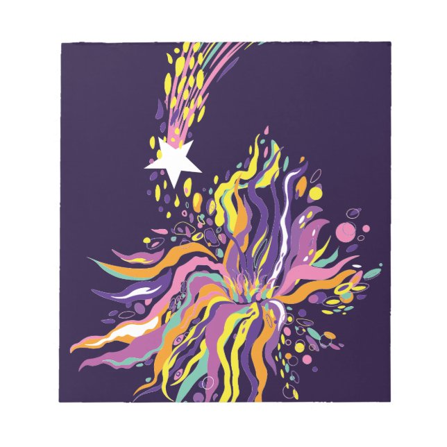 A estrela. bloco de notas (Frente)