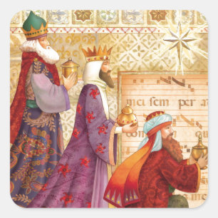 A etiqueta de três reis