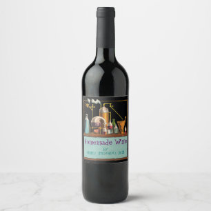 A etiqueta do alquimista Winemaker