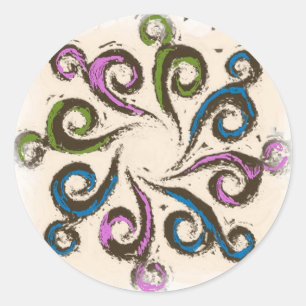 A etiqueta grande da onda