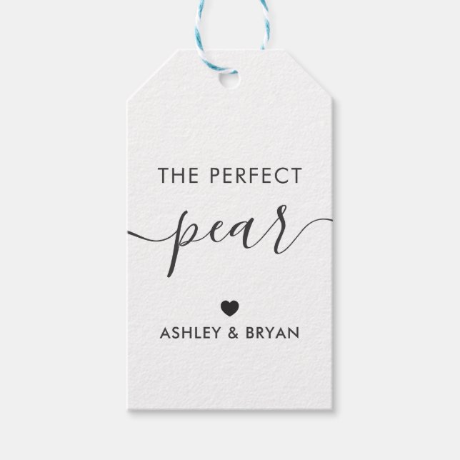 A etiqueta perfeita, a etiqueta de presente caseir (Frente)