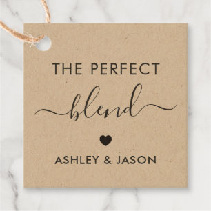 A Etiqueta Perfeita De Presente De Café, Casamento