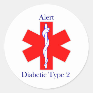 A etiqueta redonda clássica, lustroso, grande, 3