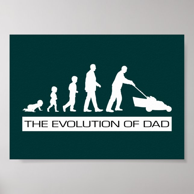 A Evolução do Poster do Pai (Frente)