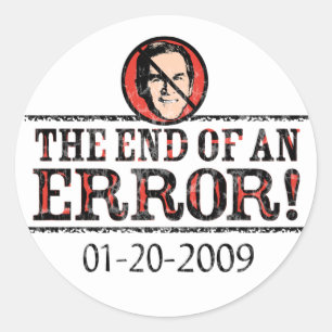 A extremidade de uma etiqueta do erro