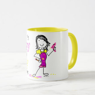 A faculdade criadora é caneca desarrumado