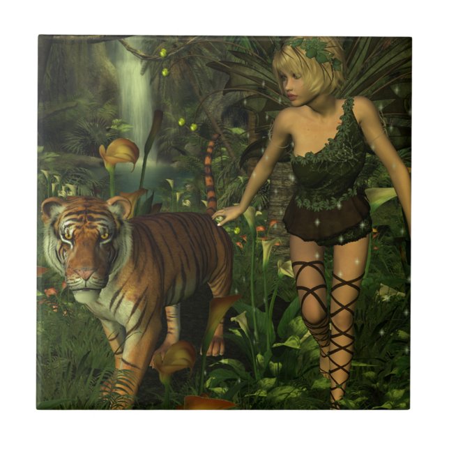 A Fada e o Tigre (Frente)