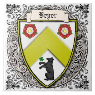 A família de Beyer (suiça/Saxony) arma-se
