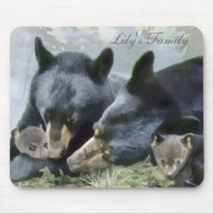 A família de lírio Mousepad