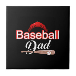 A família de pais de beisebol esportiva texto pre