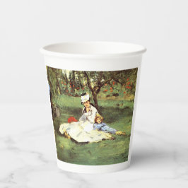 A família Monet no seu jardim Edouard Manet