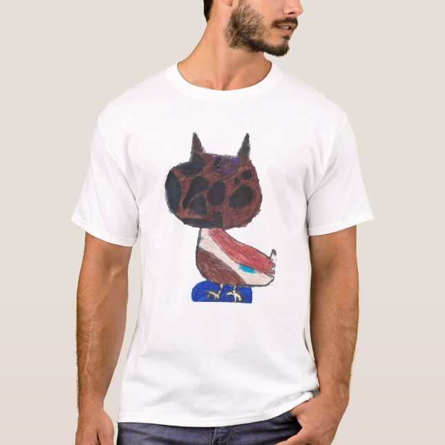 A famosa Camiseta de cão de Pato de Elliott (Frente)