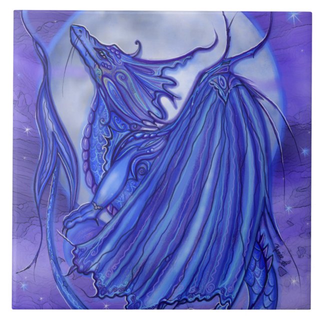 A fantasia do Dragão "Lua Brilhante" de Renee Lavo (Frente)