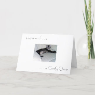 "A Felicidade É. . ." Cartão de Saudação