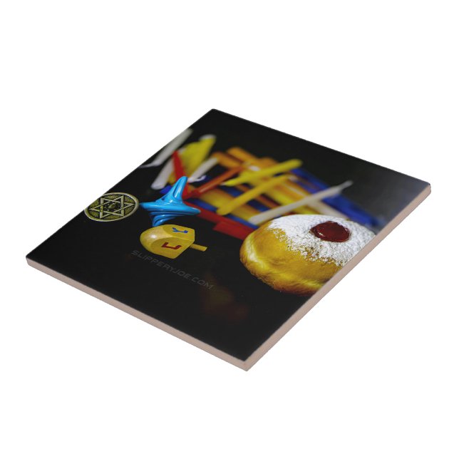 A feliz estrela Chanucá de David do SlipperyJoe me (Lateral)