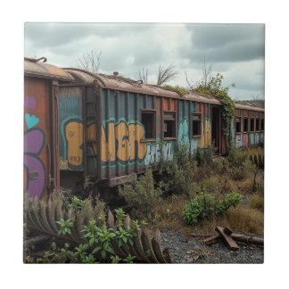 A Ferrovia Esquecida – Trem de Grafite Abandonado