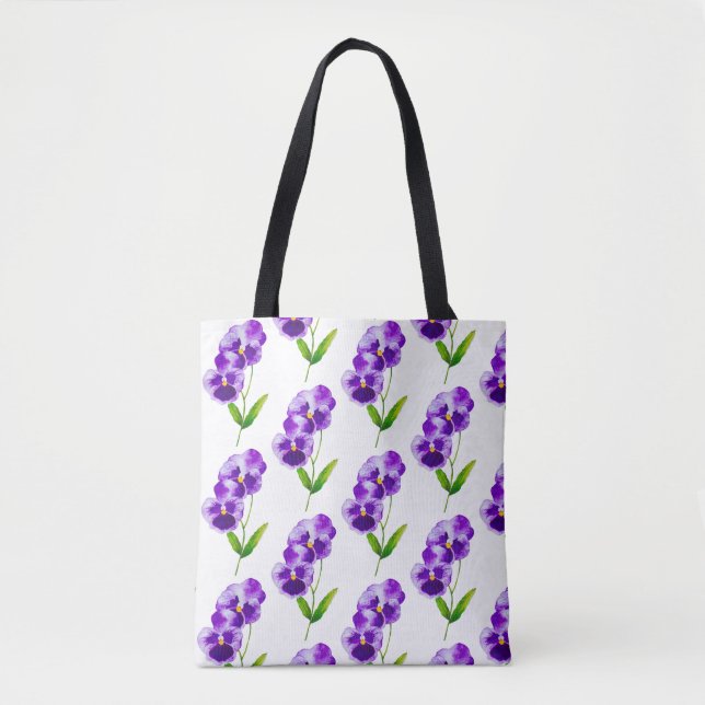 'A Festa da Pansy' numa Tote (III) (Frente)
