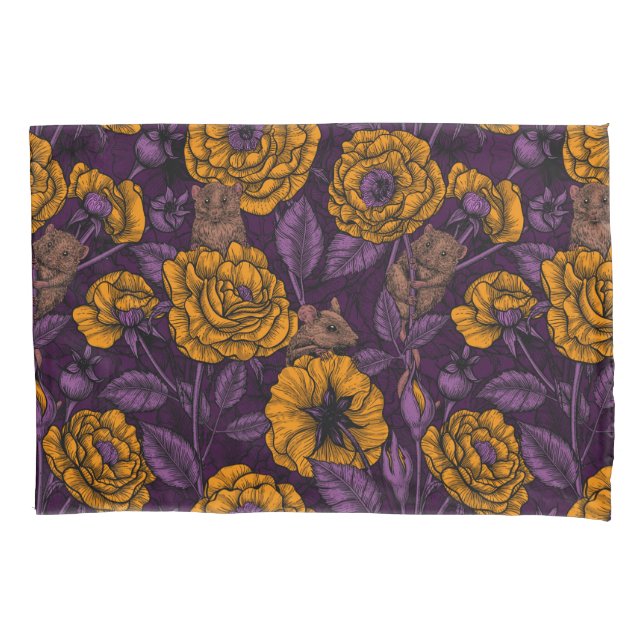 A festa dos ratos em laranja e violeta (Frente)