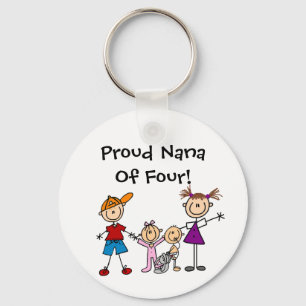 A figura personalizada da vara caçoa o chaveiro d