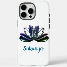 A flor de lótus personalizada