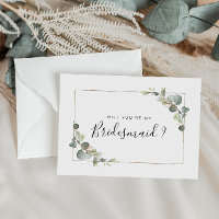 a folhagem de eucalipto será meu cartão de Bridesm